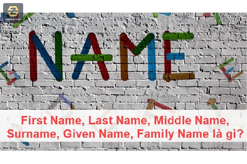 First Name là gì? Last Name là gì? Cách viết chuẩn xác